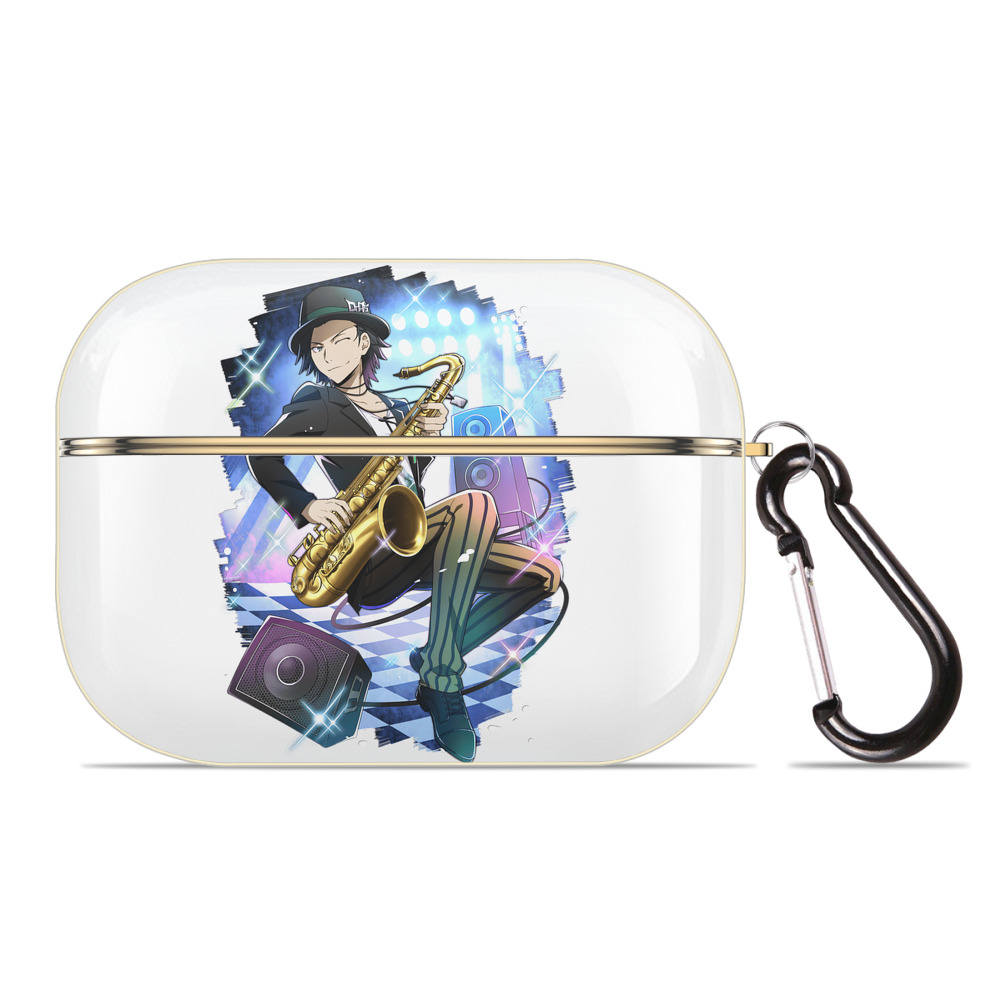 （画像用） 文豪ストレイドッグス Bungo Stray Dogs 【AirPods Pro用】ハードシェル保護ケース｜耐衝撃・防指紋・カラビナ付き商品仕様