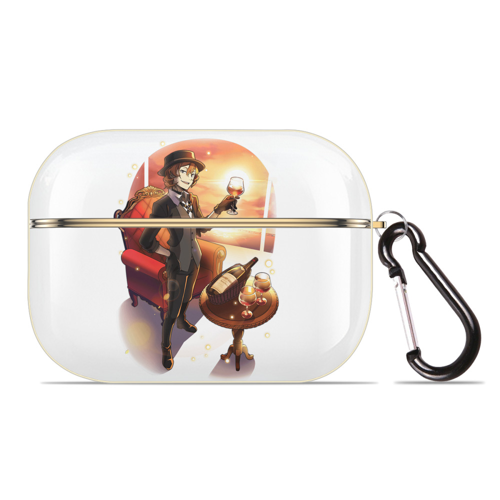 （画像用） 文豪ストレイドッグス Bungo Stray Dogs 【AirPods Pro用】ハードシェル保護ケース｜耐衝撃・防指紋・カラビナ付き商品仕様
