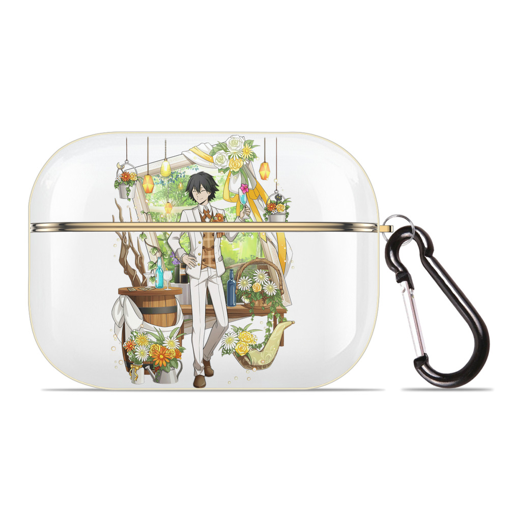 （画像用） 文豪ストレイドッグス Bungo Stray Dogs 【AirPods Pro用】ハードシェル保護ケース｜耐衝撃・防指紋・カラビナ付き商品仕様