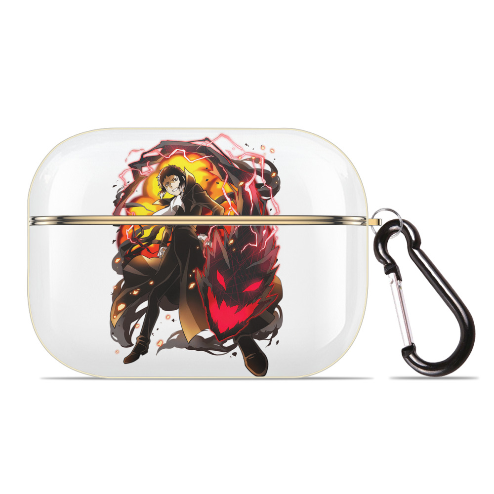（画像用） 文豪ストレイドッグス Bungo Stray Dogs 【AirPods Pro用】ハードシェル保護ケース｜耐衝撃・防指紋・カラビナ付き商品仕様