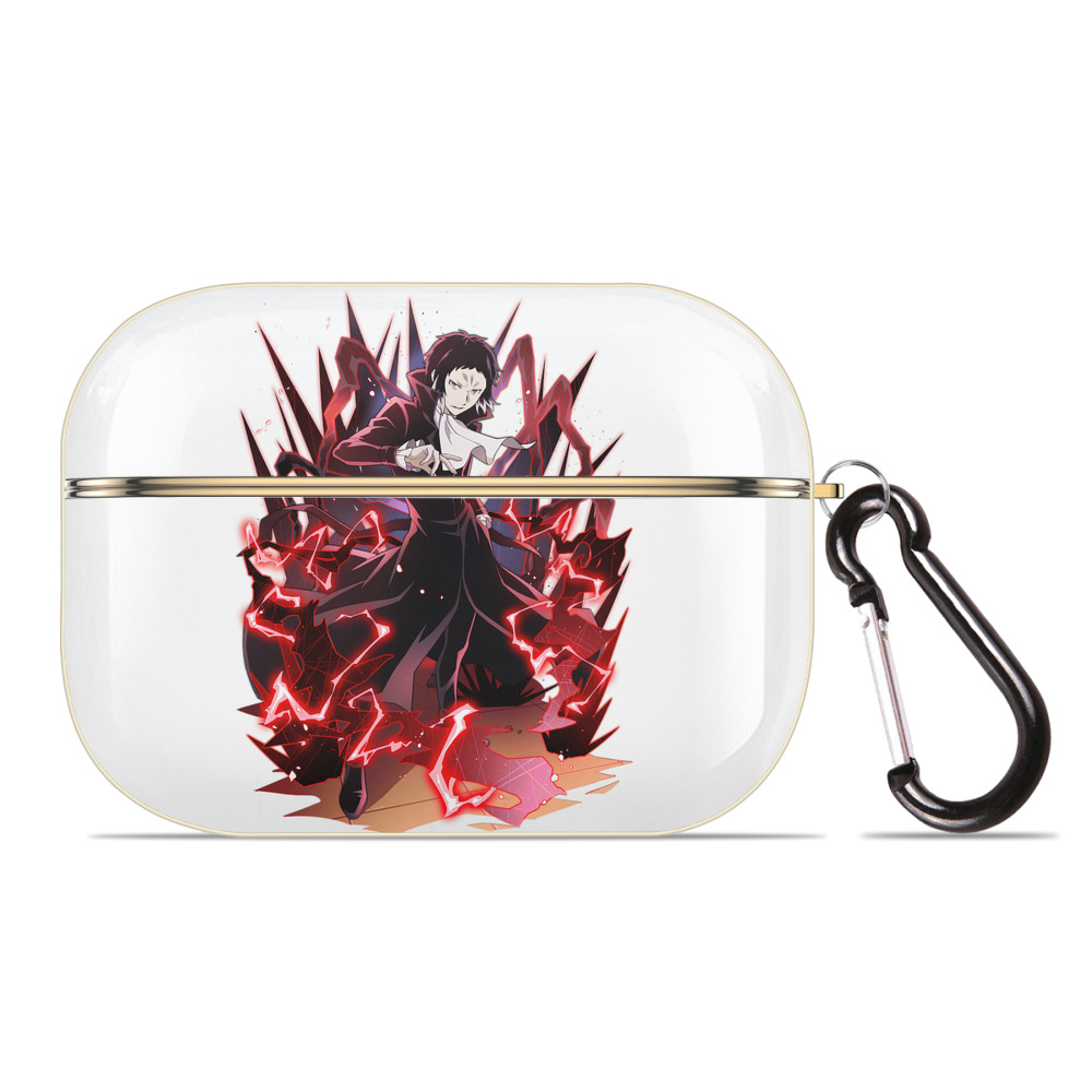 （画像用） 文豪ストレイドッグス Bungo Stray Dogs 【AirPods Pro用】ハードシェル保護ケース｜耐衝撃・防指紋・カラビナ付き商品仕様