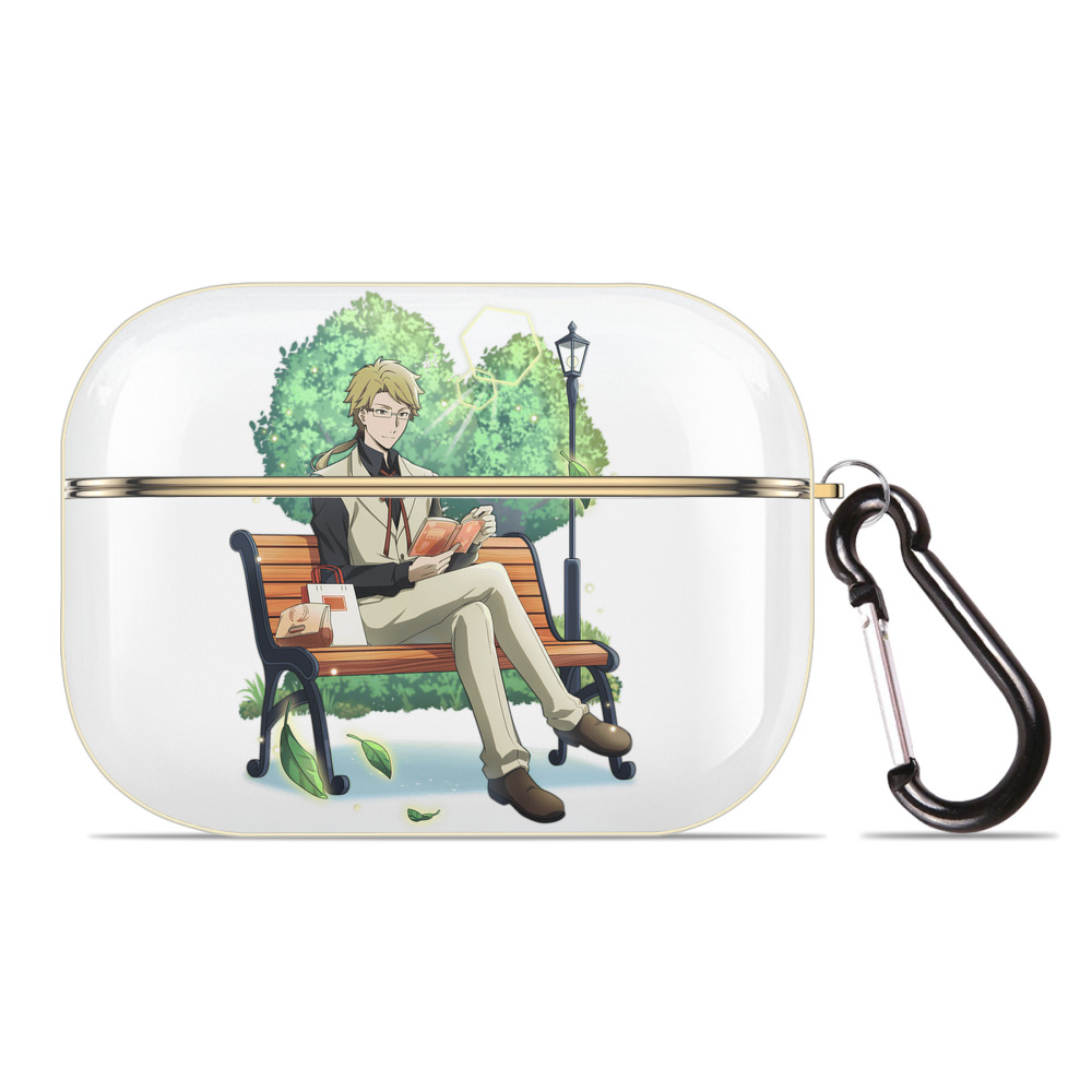（画像用） 文豪ストレイドッグス Bungo Stray Dogs 【AirPods Pro用】ハードシェル保護ケース｜耐衝撃・防指紋・カラビナ付き商品仕様