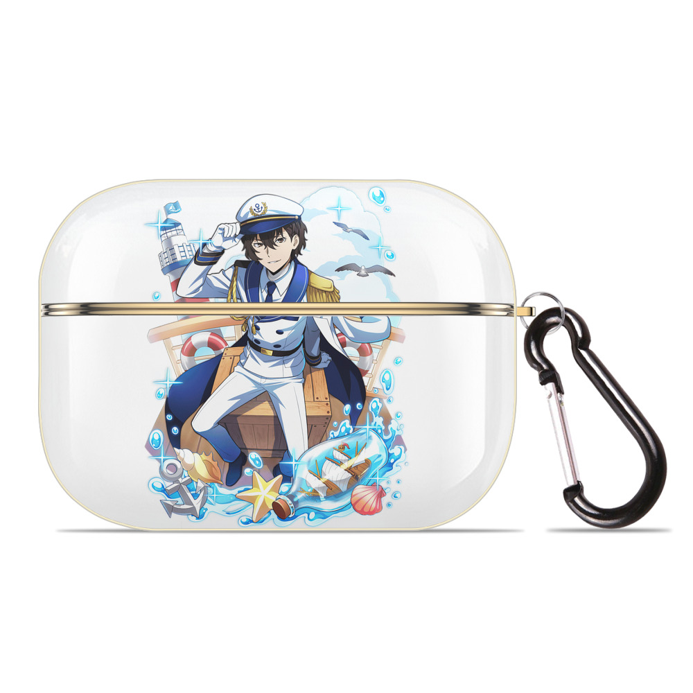 （画像用） 文豪ストレイドッグス Bungo Stray Dogs 【AirPods Pro用】ハードシェル保護ケース｜耐衝撃・防指紋・カラビナ付き商品仕様