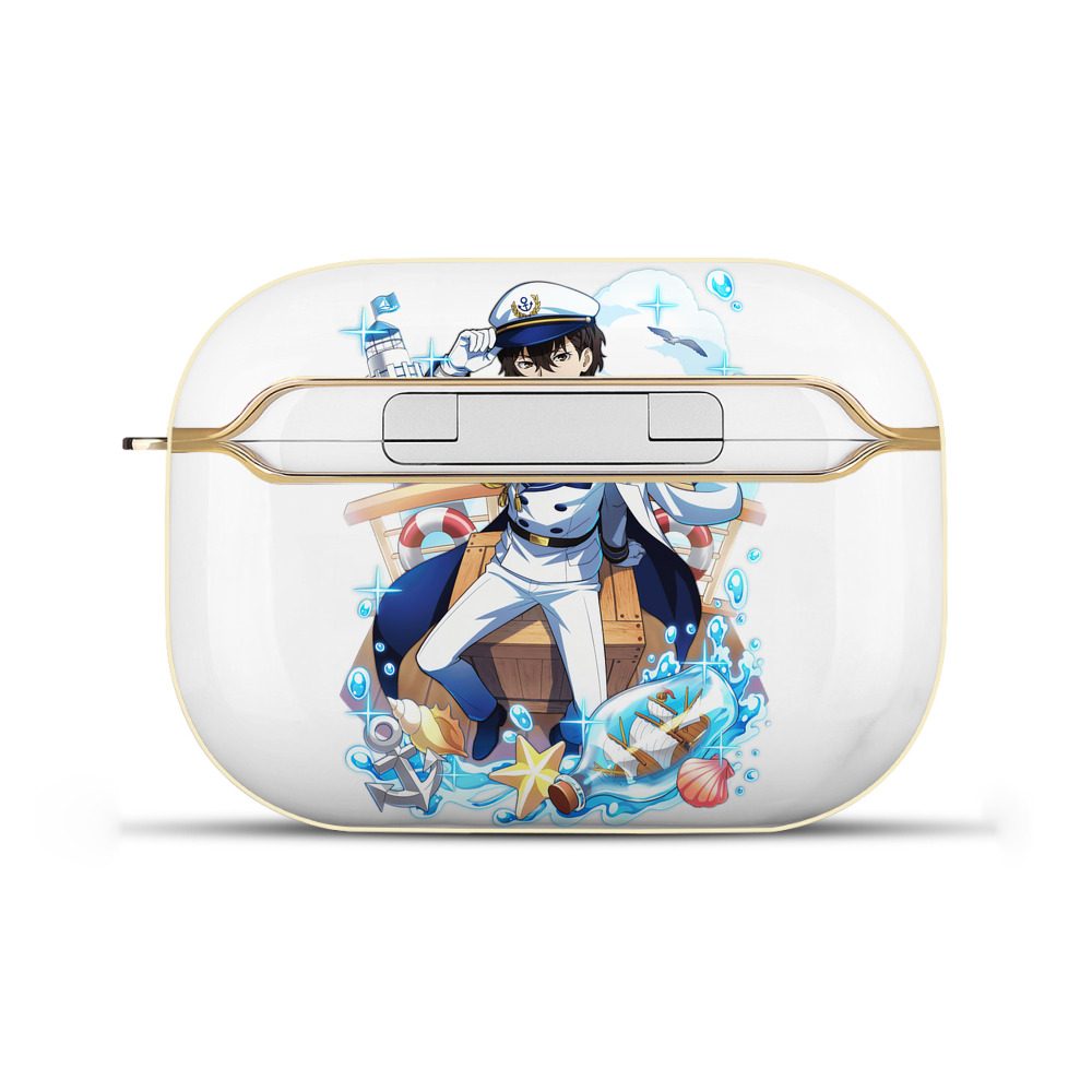 （画像用） 文豪ストレイドッグス Bungo Stray Dogs 【AirPods Pro用】ハードシェル保護ケース｜耐衝撃・防指紋・カラビナ付き商品仕様