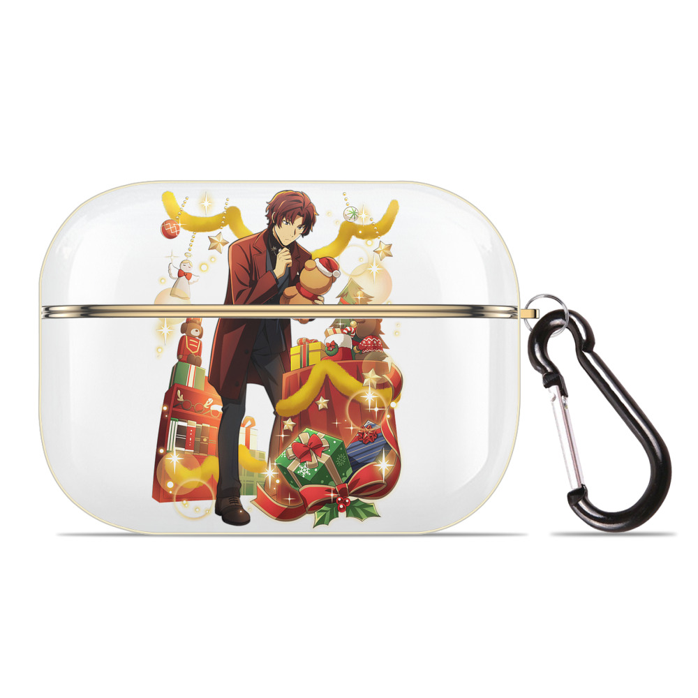 （画像用） 文豪ストレイドッグス Bungo Stray Dogs 【AirPods Pro用】ハードシェル保護ケース｜耐衝撃・防指紋・カラビナ付き商品仕様