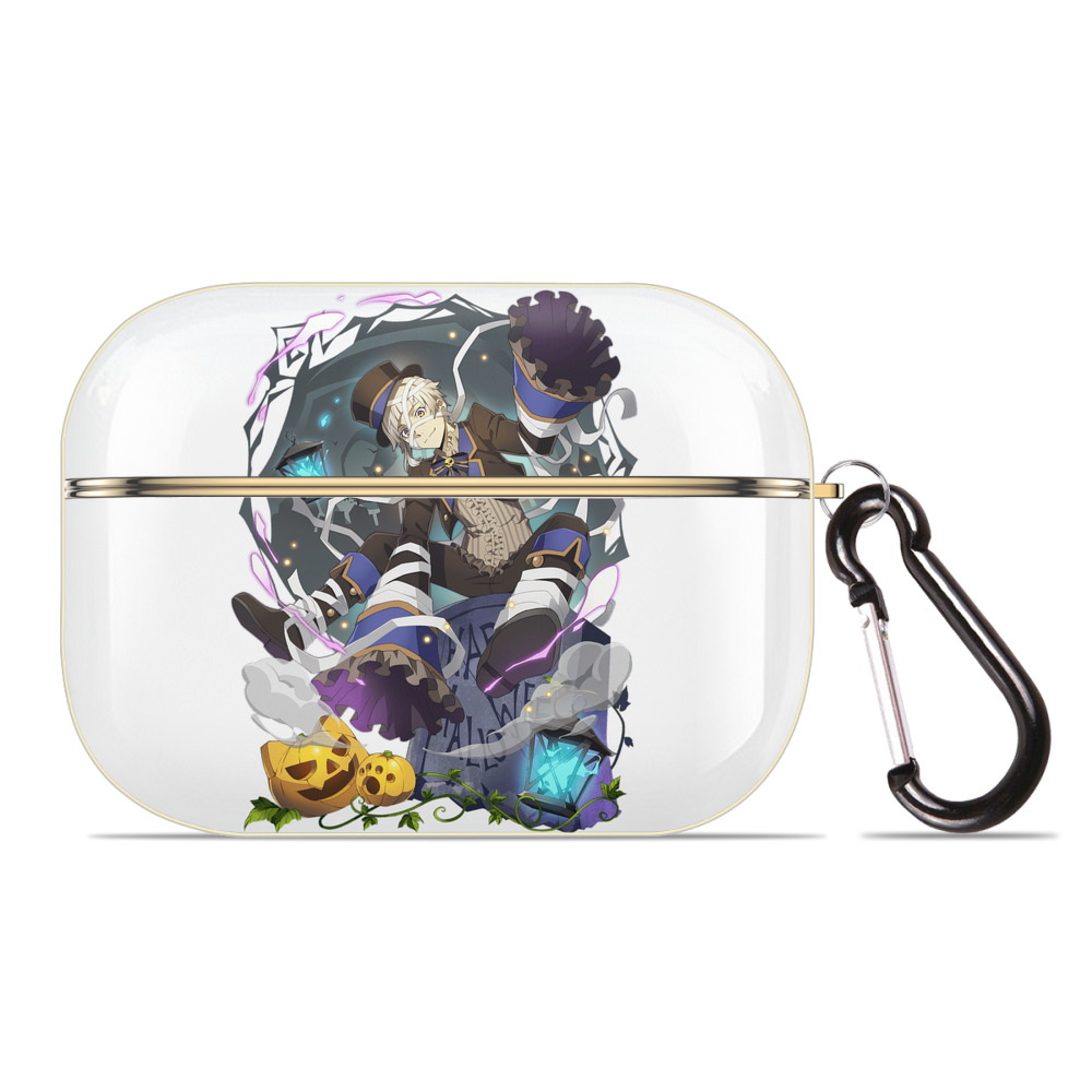 （画像用） 文豪ストレイドッグス Bungo Stray Dogs 【AirPods Pro用】ハードシェル保護ケース｜耐衝撃・防指紋・カラビナ付き商品仕様