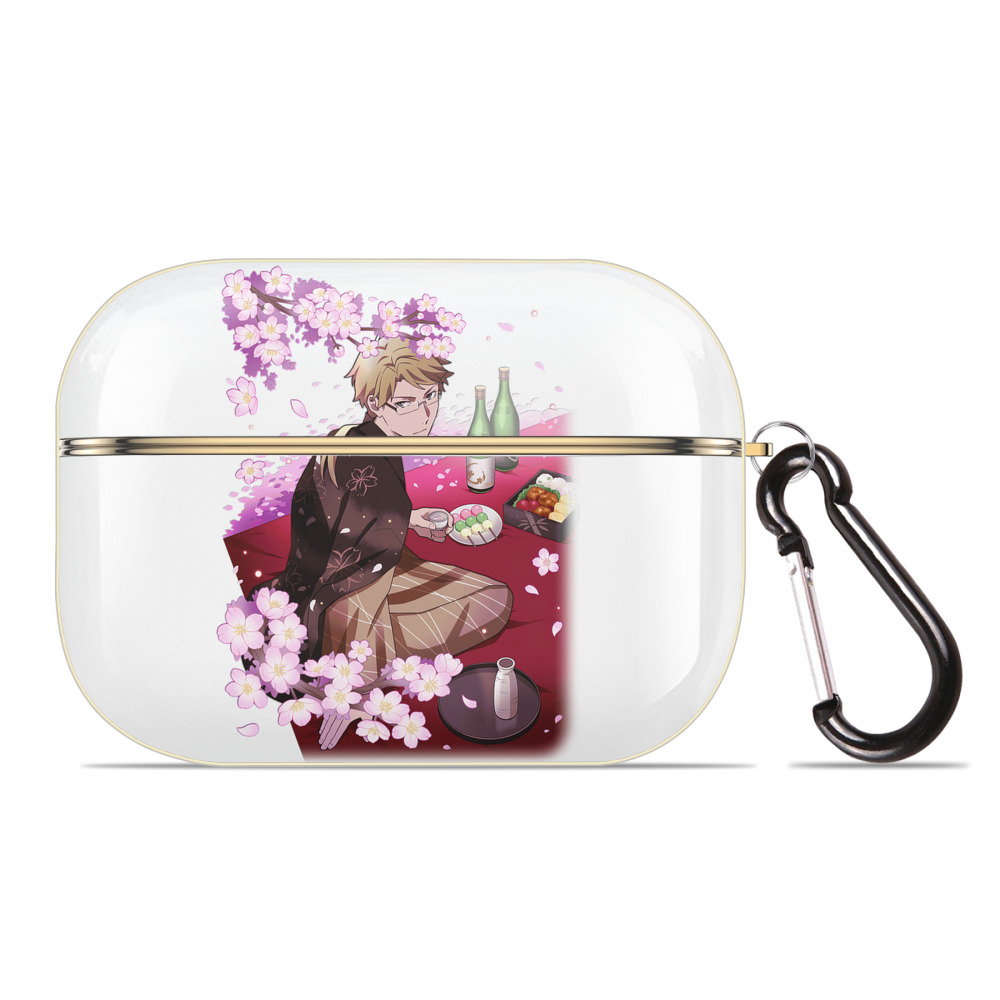 （画像用） 文豪ストレイドッグス Bungo Stray Dogs 【AirPods Pro用】ハードシェル保護ケース｜耐衝撃・防指紋・カラビナ付き商品仕様