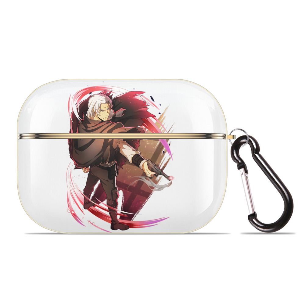 （画像用） 文豪ストレイドッグス Bungo Stray Dogs 【AirPods Pro用】ハードシェル保護ケース｜耐衝撃・防指紋・カラビナ付き商品仕様