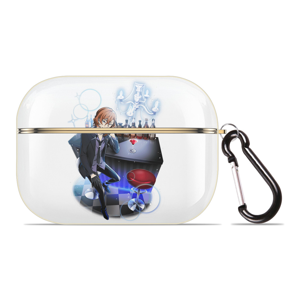 （画像用） 文豪ストレイドッグス Bungo Stray Dogs 【AirPods Pro用】ハードシェル保護ケース｜耐衝撃・防指紋・カラビナ付き商品仕様