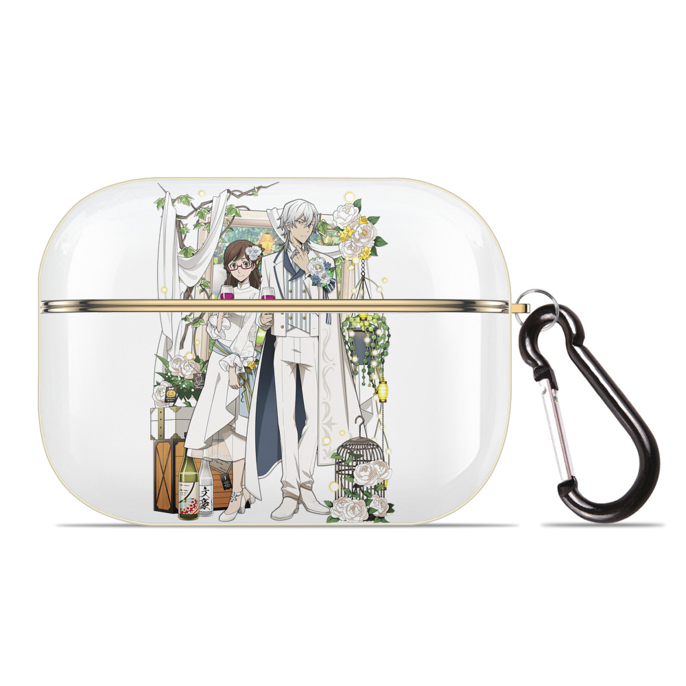 （画像用） 文豪ストレイドッグス Bungo Stray Dogs 【AirPods Pro用】ハードシェル保護ケース｜耐衝撃・防指紋・カラビナ付き商品仕様
