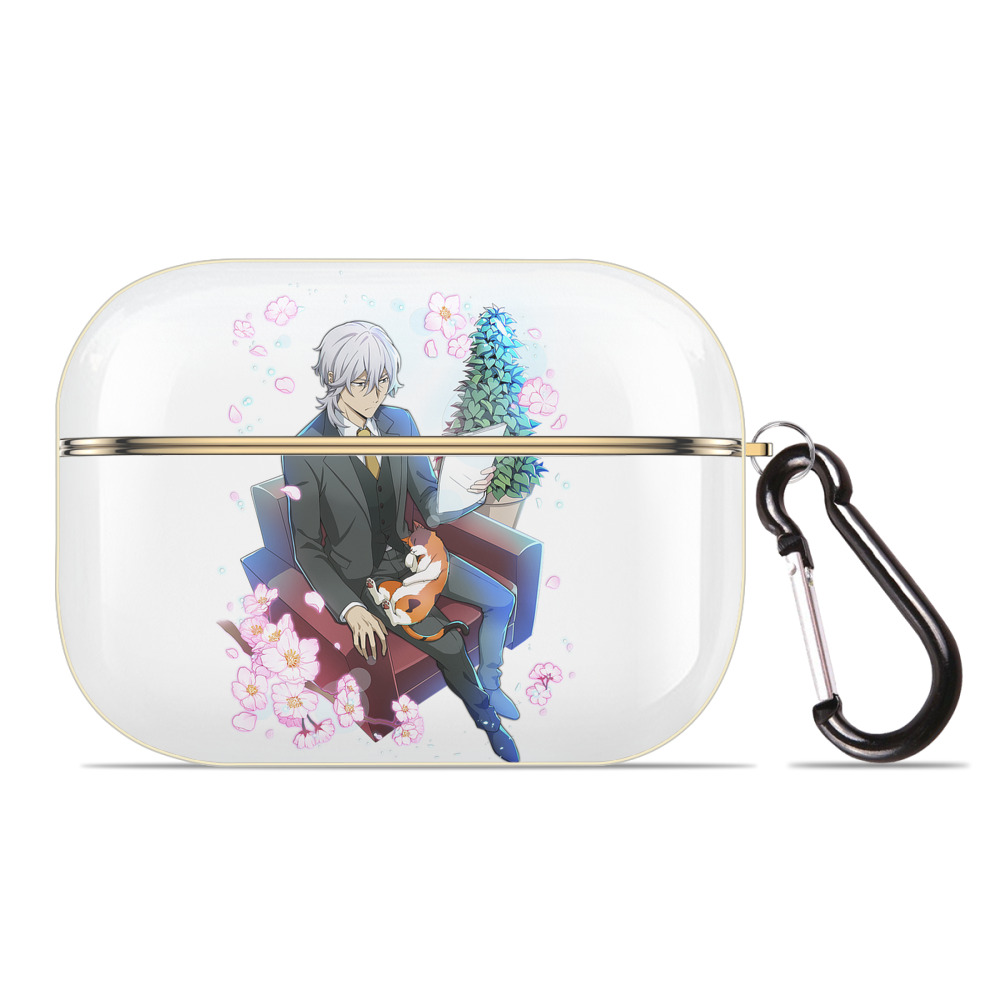 （画像用） 文豪ストレイドッグス Bungo Stray Dogs 【AirPods Pro用】ハードシェル保護ケース｜耐衝撃・防指紋・カラビナ付き商品仕様