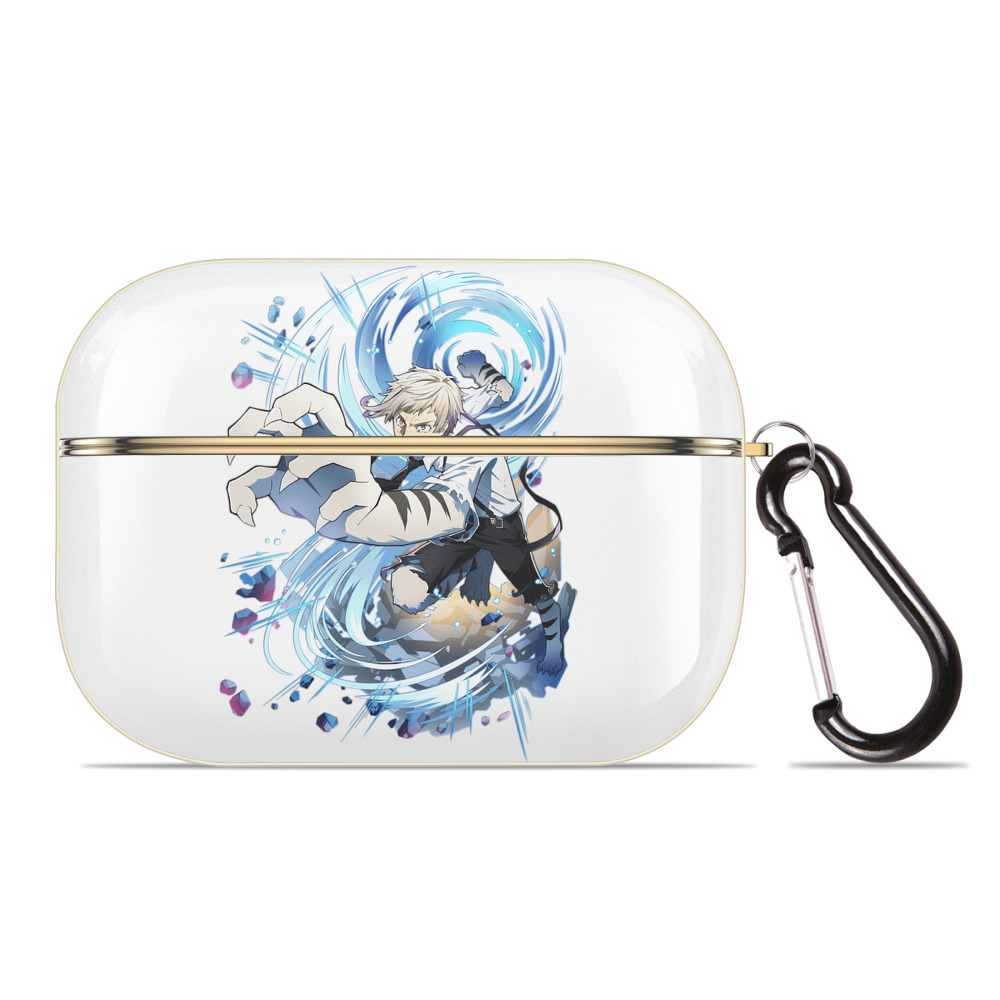 （画像用） 文豪ストレイドッグス Bungo Stray Dogs 【AirPods Pro用】ハードシェル保護ケース｜耐衝撃・防指紋・カラビナ付き商品仕様