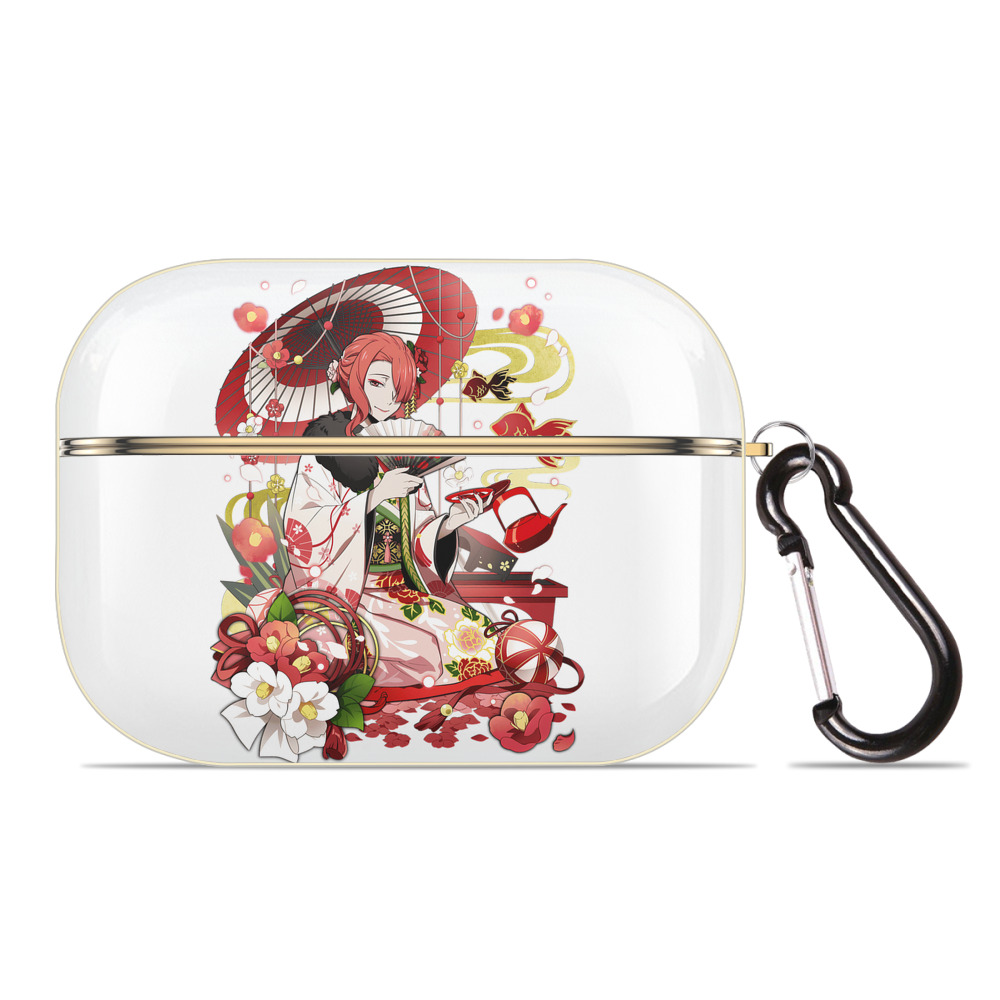 （画像用） 文豪ストレイドッグス Bungo Stray Dogs 【AirPods Pro用】ハードシェル保護ケース｜耐衝撃・防指紋・カラビナ付き商品仕様