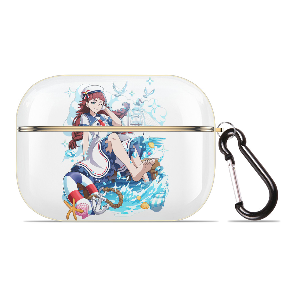 （画像用） 文豪ストレイドッグス Bungo Stray Dogs 【AirPods Pro用】ハードシェル保護ケース｜耐衝撃・防指紋・カラビナ付き商品仕様
