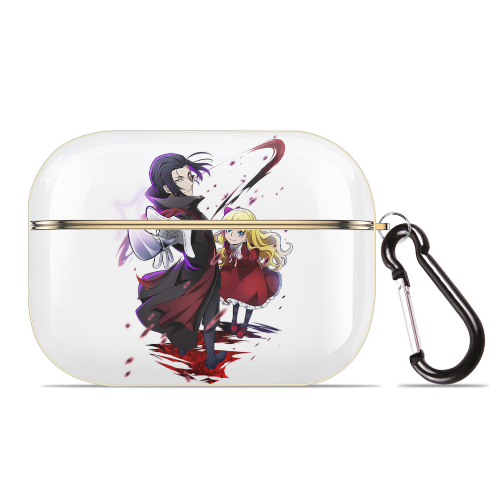 （画像用） 文豪ストレイドッグス Bungo Stray Dogs 【AirPods Pro用】ハードシェル保護ケース｜耐衝撃・防指紋・カラビナ付き商品仕様
