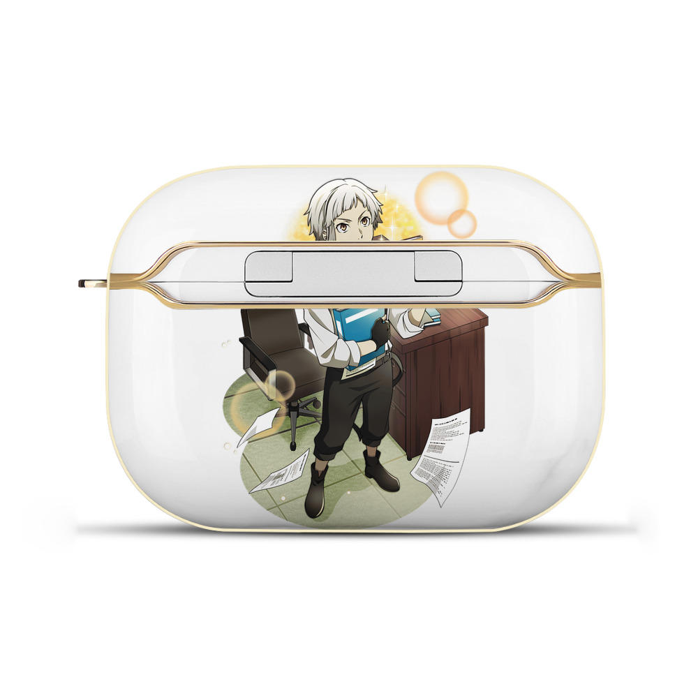 （画像用） 文豪ストレイドッグス Bungo Stray Dogs 【AirPods Pro用】ハードシェル保護ケース｜耐衝撃・防指紋・カラビナ付き商品仕様