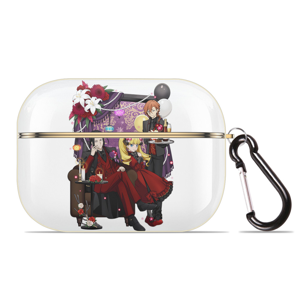 （画像用） 文豪ストレイドッグス Bungo Stray Dogs 【AirPods Pro用】ハードシェル保護ケース｜耐衝撃・防指紋・カラビナ付き商品仕様