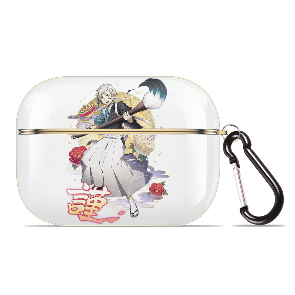 （画像用） 文豪ストレイドッグス Bungo Stray Dogs 【AirPods Pro用】ハードシェル保護ケース｜耐衝撃・防指紋・カラビナ付き商品仕様
