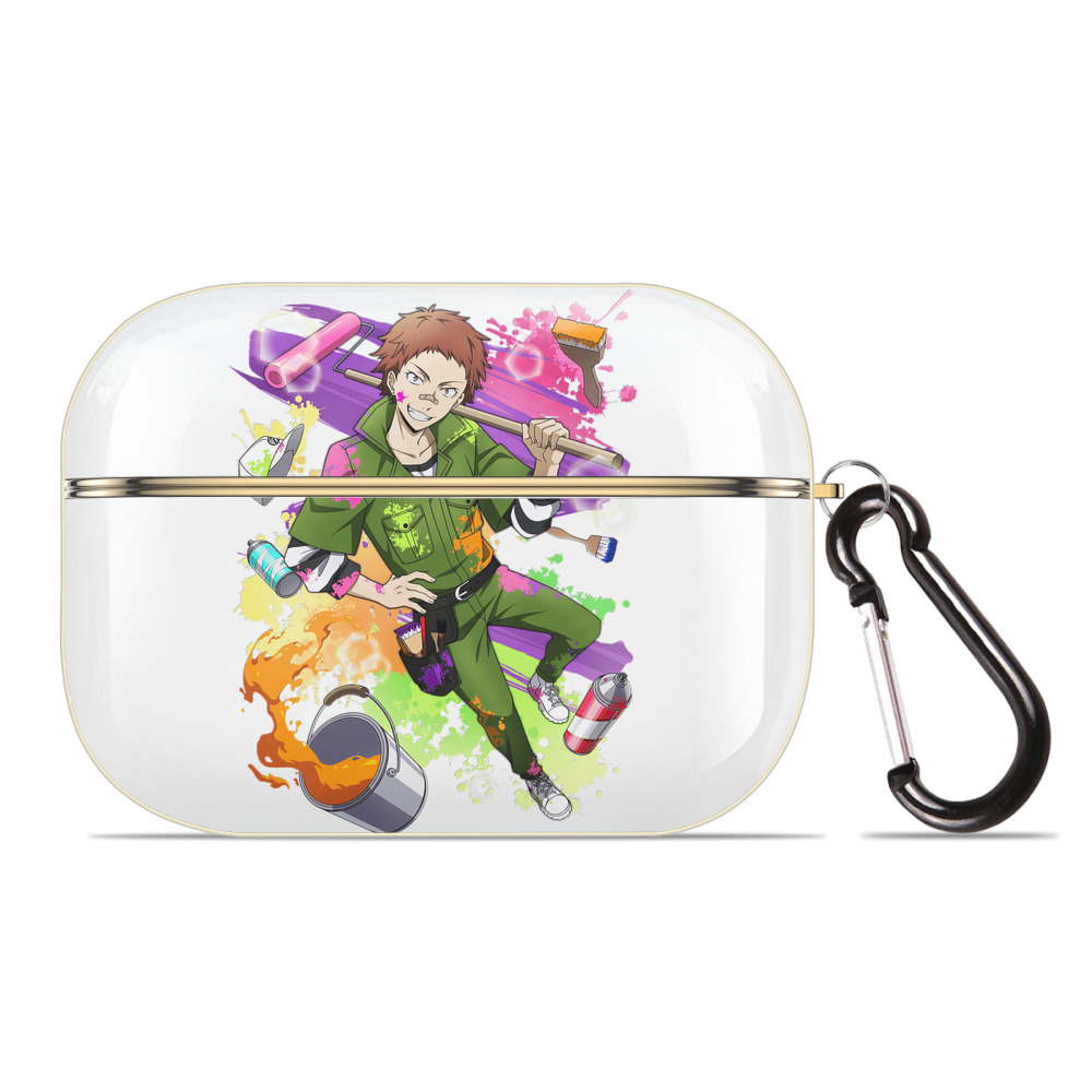 （画像用） 文豪ストレイドッグス Bungo Stray Dogs 【AirPods Pro用】ハードシェル保護ケース｜耐衝撃・防指紋・カラビナ付き商品仕様