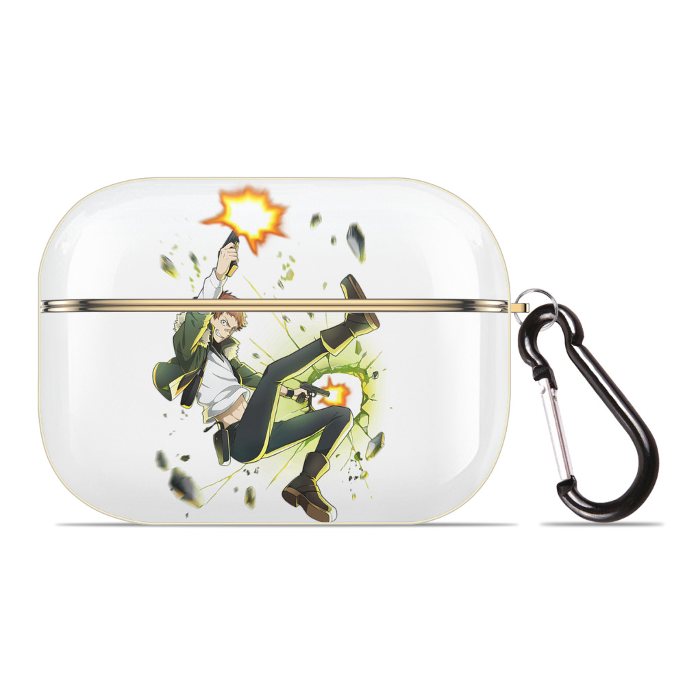 （画像用） 文豪ストレイドッグス Bungo Stray Dogs 【AirPods Pro用】ハードシェル保護ケース｜耐衝撃・防指紋・カラビナ付き商品仕様
