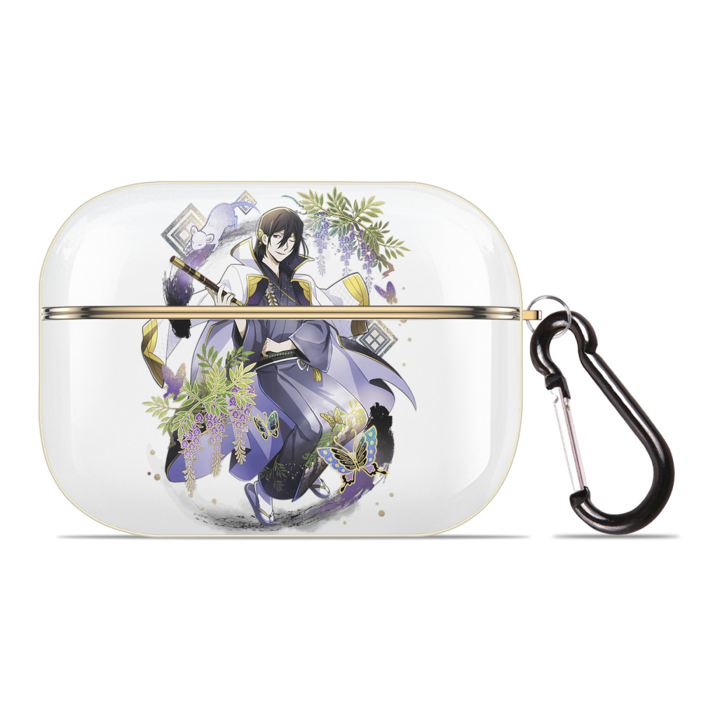 （画像用） 文豪ストレイドッグス Bungo Stray Dogs 【AirPods Pro用】ハードシェル保護ケース｜耐衝撃・防指紋・カラビナ付き商品仕様