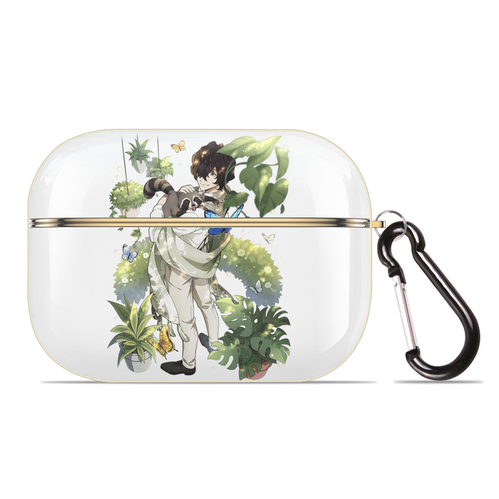 （画像用） 文豪ストレイドッグス Bungo Stray Dogs 【AirPods Pro用】ハードシェル保護ケース｜耐衝撃・防指紋・カラビナ付き商品仕様