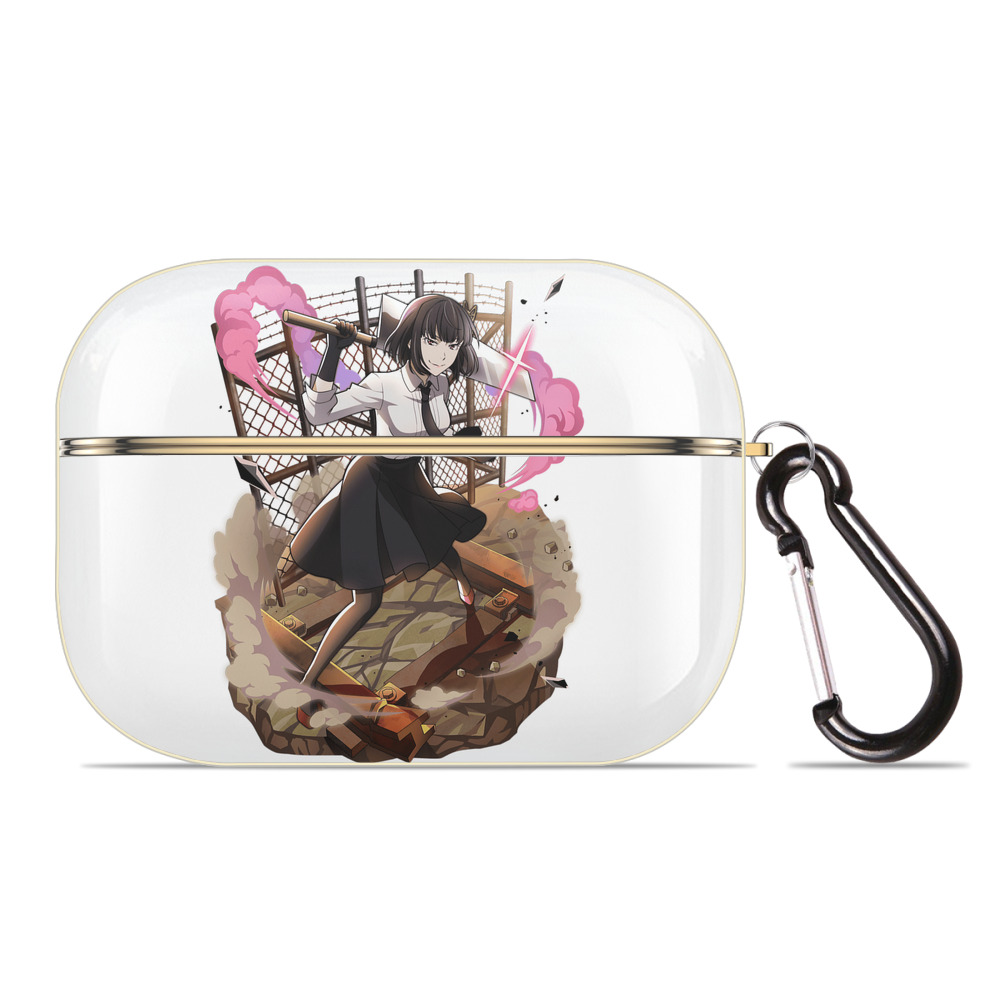 （画像用） 文豪ストレイドッグス Bungo Stray Dogs 【AirPods Pro用】ハードシェル保護ケース｜耐衝撃・防指紋・カラビナ付き商品仕様