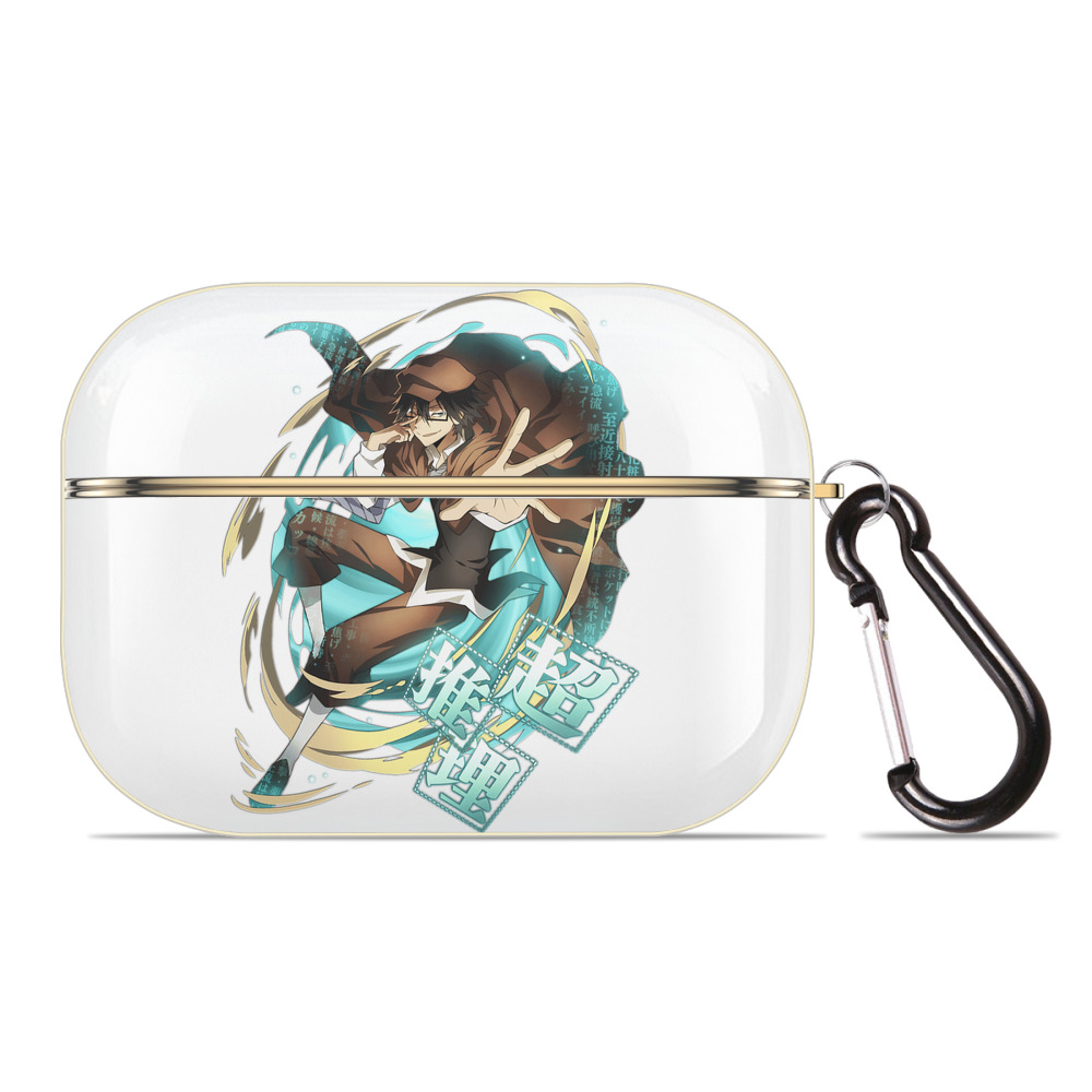 （画像用） 文豪ストレイドッグス Bungo Stray Dogs 【AirPods Pro用】ハードシェル保護ケース｜耐衝撃・防指紋・カラビナ付き商品仕様