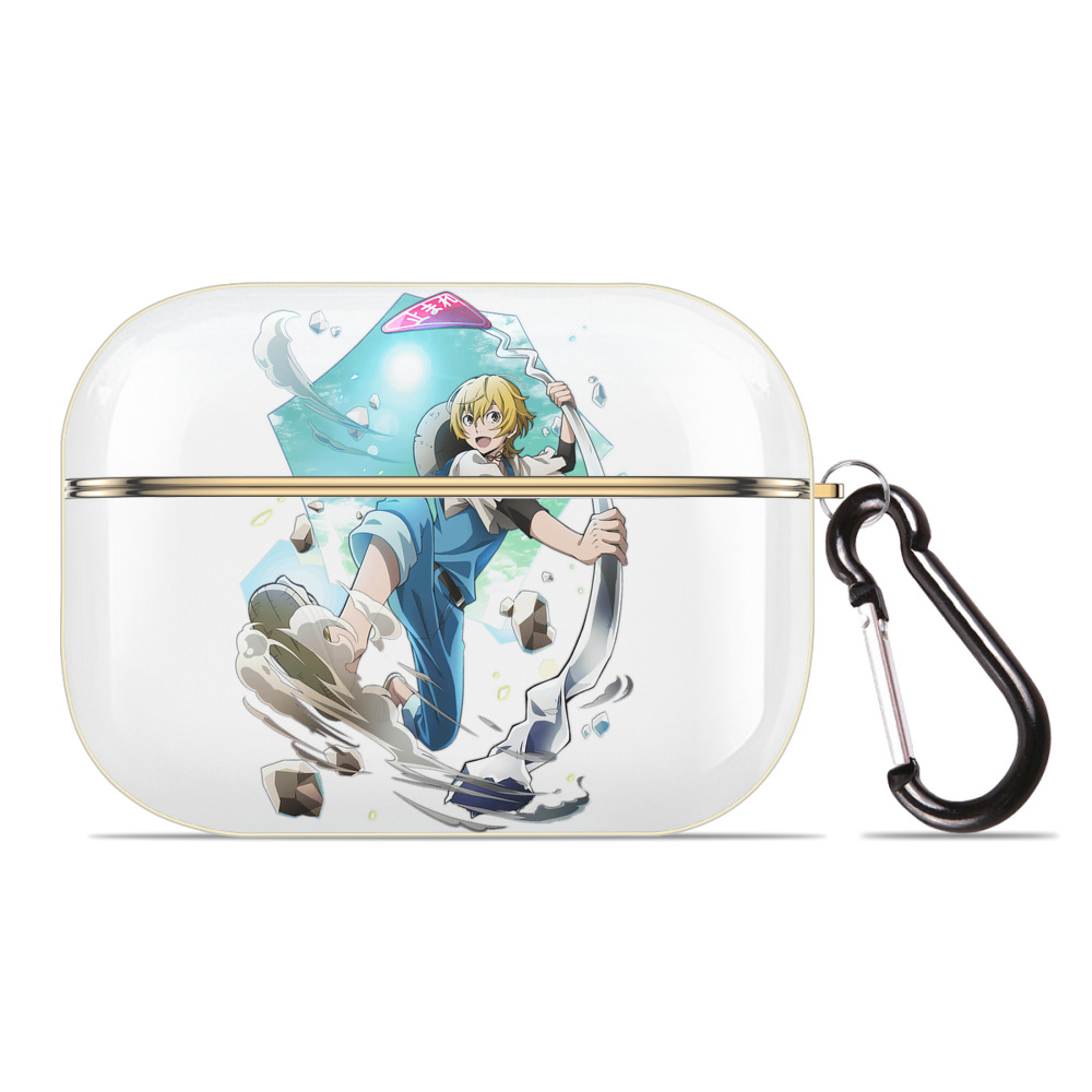 （画像用） 文豪ストレイドッグス Bungo Stray Dogs 【AirPods Pro用】ハードシェル保護ケース｜耐衝撃・防指紋・カラビナ付き商品仕様
