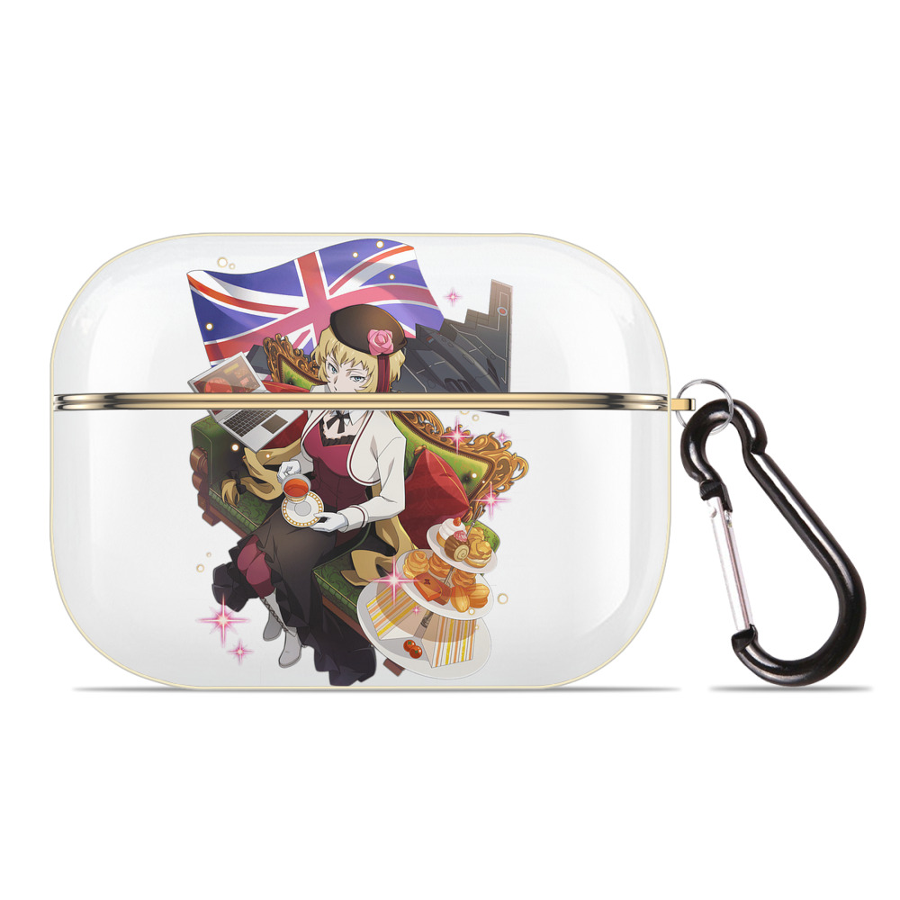 （画像用） 文豪ストレイドッグス Bungo Stray Dogs 【AirPods Pro用】ハードシェル保護ケース｜耐衝撃・防指紋・カラビナ付き商品仕様