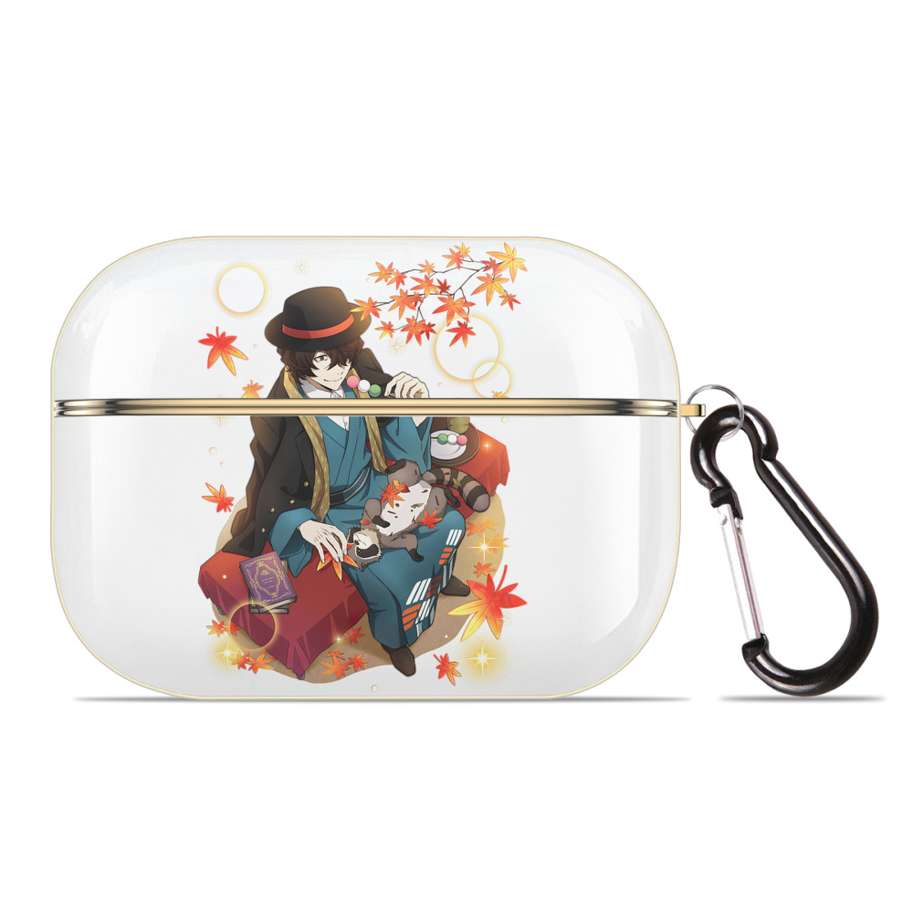 （画像用） 文豪ストレイドッグス Bungo Stray Dogs 【AirPods Pro用】ハードシェル保護ケース｜耐衝撃・防指紋・カラビナ付き商品仕様