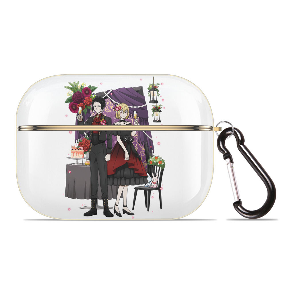 （画像用） 文豪ストレイドッグス Bungo Stray Dogs 【AirPods Pro用】ハードシェル保護ケース｜耐衝撃・防指紋・カラビナ付き商品仕様
