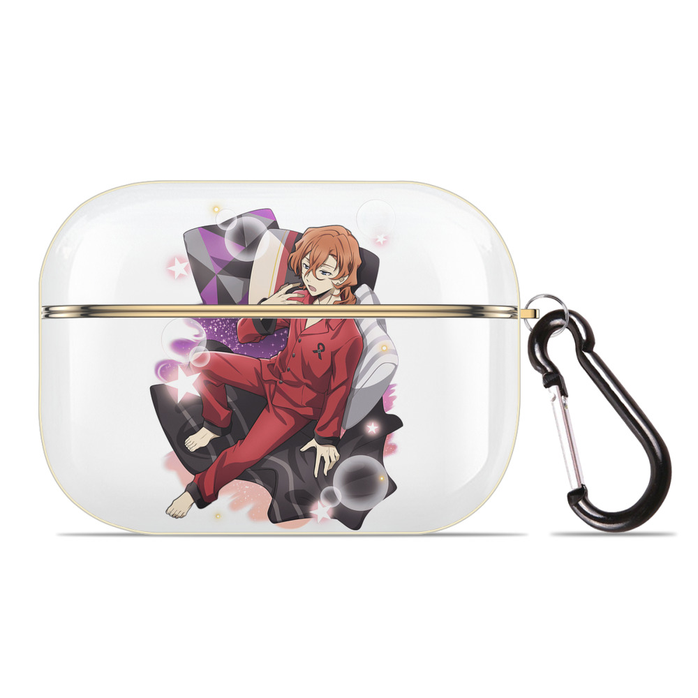 （画像用） 文豪ストレイドッグス Bungo Stray Dogs 【AirPods Pro用】ハードシェル保護ケース｜耐衝撃・防指紋・カラビナ付き商品仕様