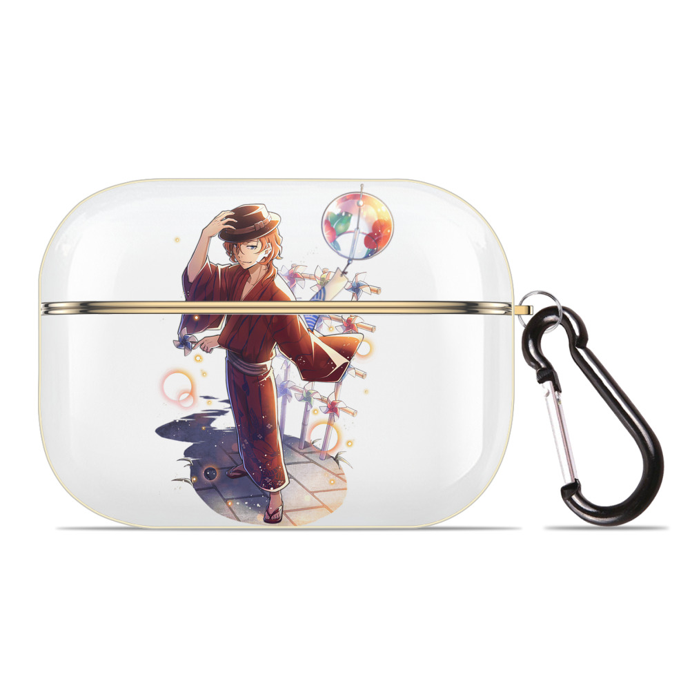 （画像用） 文豪ストレイドッグス Bungo Stray Dogs 【AirPods Pro用】ハードシェル保護ケース｜耐衝撃・防指紋・カラビナ付き商品仕様