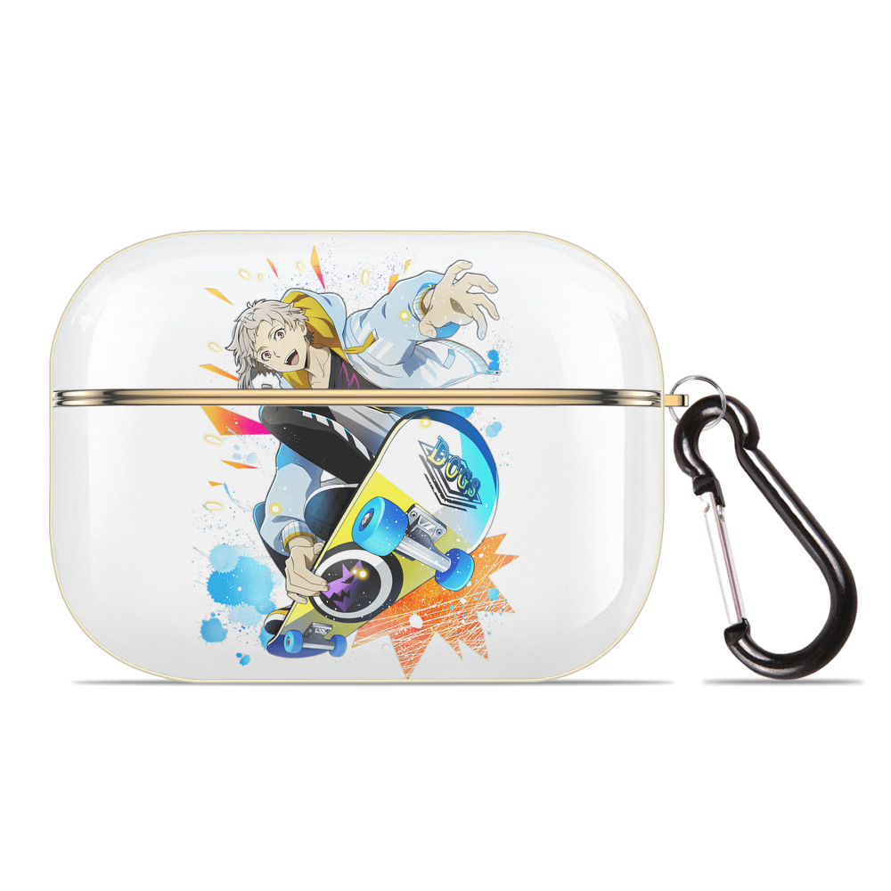 （画像用） 文豪ストレイドッグス Bungo Stray Dogs 【AirPods Pro用】ハードシェル保護ケース｜耐衝撃・防指紋・カラビナ付き商品仕様