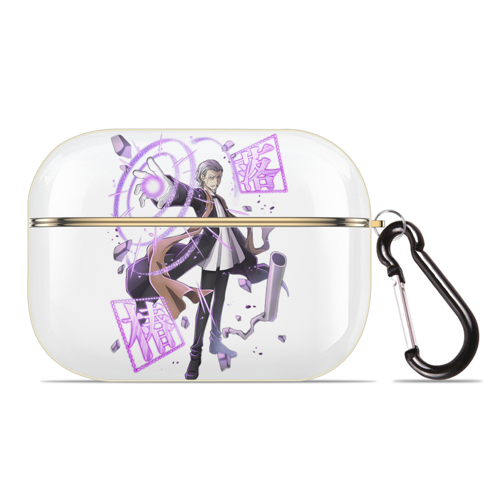 （画像用） 文豪ストレイドッグス Bungo Stray Dogs 【AirPods Pro用】ハードシェル保護ケース｜耐衝撃・防指紋・カラビナ付き商品仕様