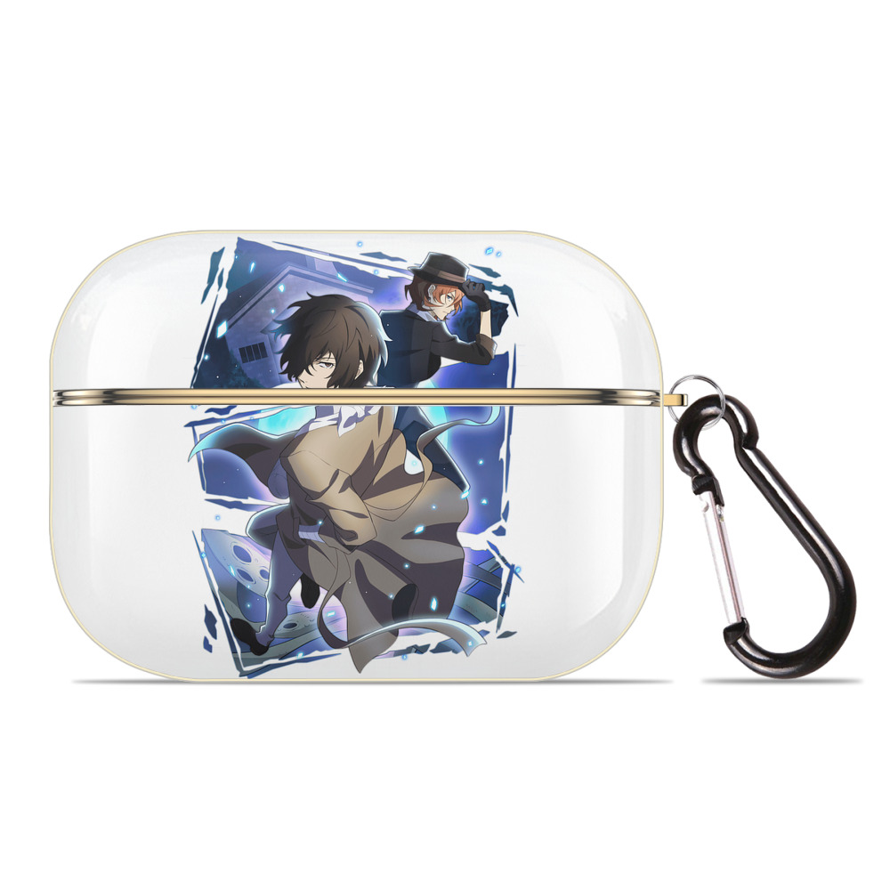 （画像用） 文豪ストレイドッグス Bungo Stray Dogs 【AirPods Pro用】ハードシェル保護ケース｜耐衝撃・防指紋・カラビナ付き商品仕様