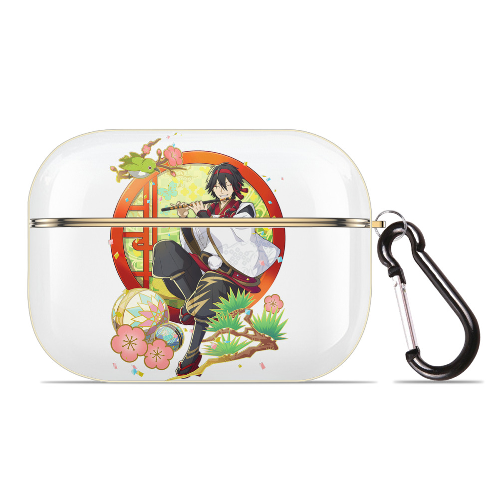 （画像用） 文豪ストレイドッグス Bungo Stray Dogs 【AirPods Pro用】ハードシェル保護ケース｜耐衝撃・防指紋・カラビナ付き商品仕様