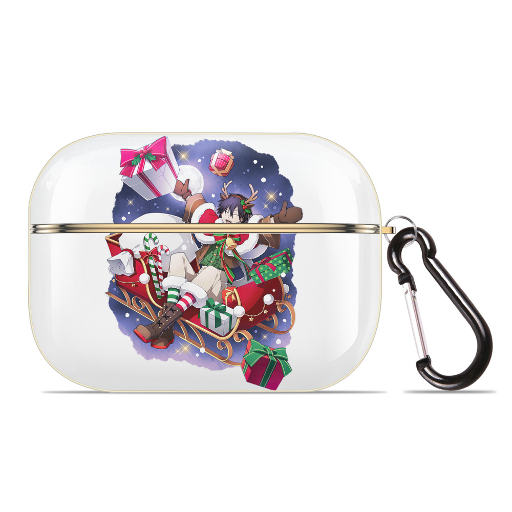 （画像用） 文豪ストレイドッグス Bungo Stray Dogs 【AirPods Pro用】ハードシェル保護ケース｜耐衝撃・防指紋・カラビナ付き商品仕様