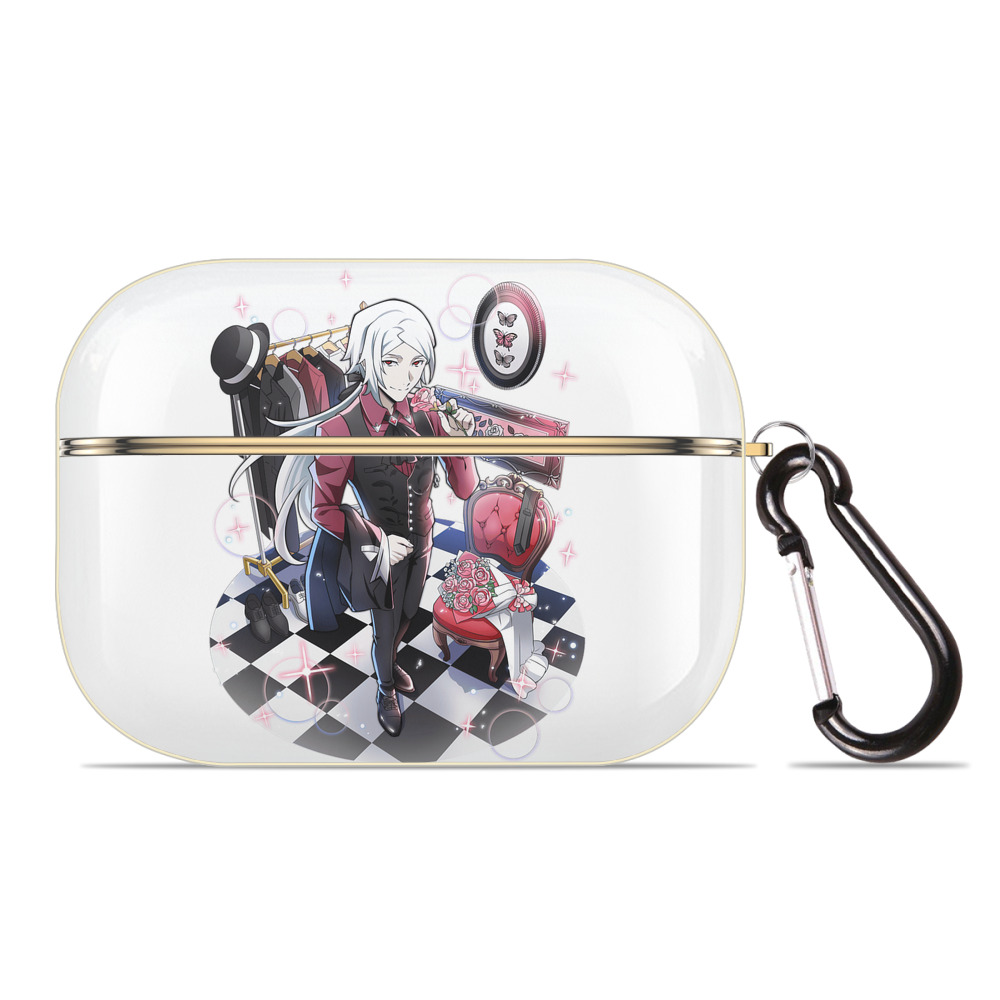 （画像用） 文豪ストレイドッグス Bungo Stray Dogs 【AirPods Pro用】ハードシェル保護ケース｜耐衝撃・防指紋・カラビナ付き商品仕様