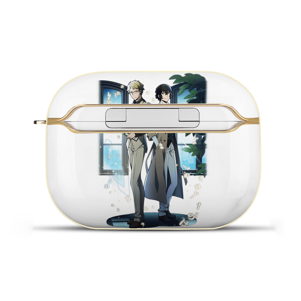 （画像用） 文豪ストレイドッグス Bungo Stray Dogs 【AirPods Pro用】ハードシェル保護ケース｜耐衝撃・防指紋・カラビナ付き商品仕様