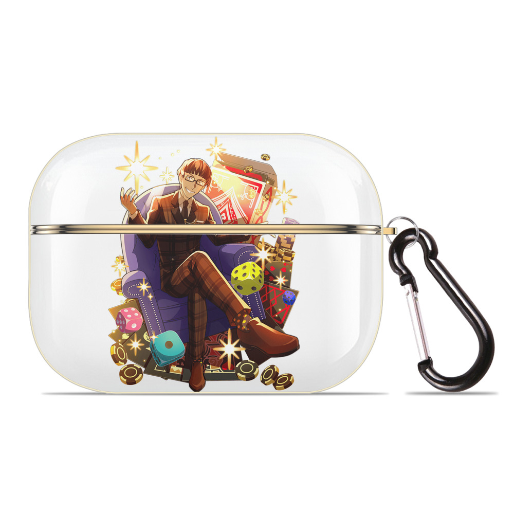 （画像用） 文豪ストレイドッグス Bungo Stray Dogs 【AirPods Pro用】ハードシェル保護ケース｜耐衝撃・防指紋・カラビナ付き商品仕様