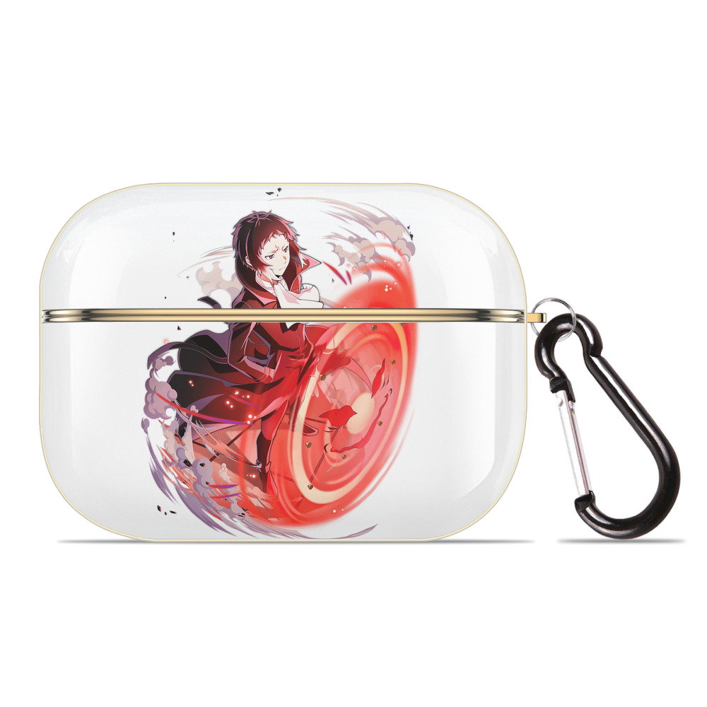 （画像用） 文豪ストレイドッグス Bungo Stray Dogs 【AirPods Pro用】ハードシェル保護ケース｜耐衝撃・防指紋・カラビナ付き商品仕様