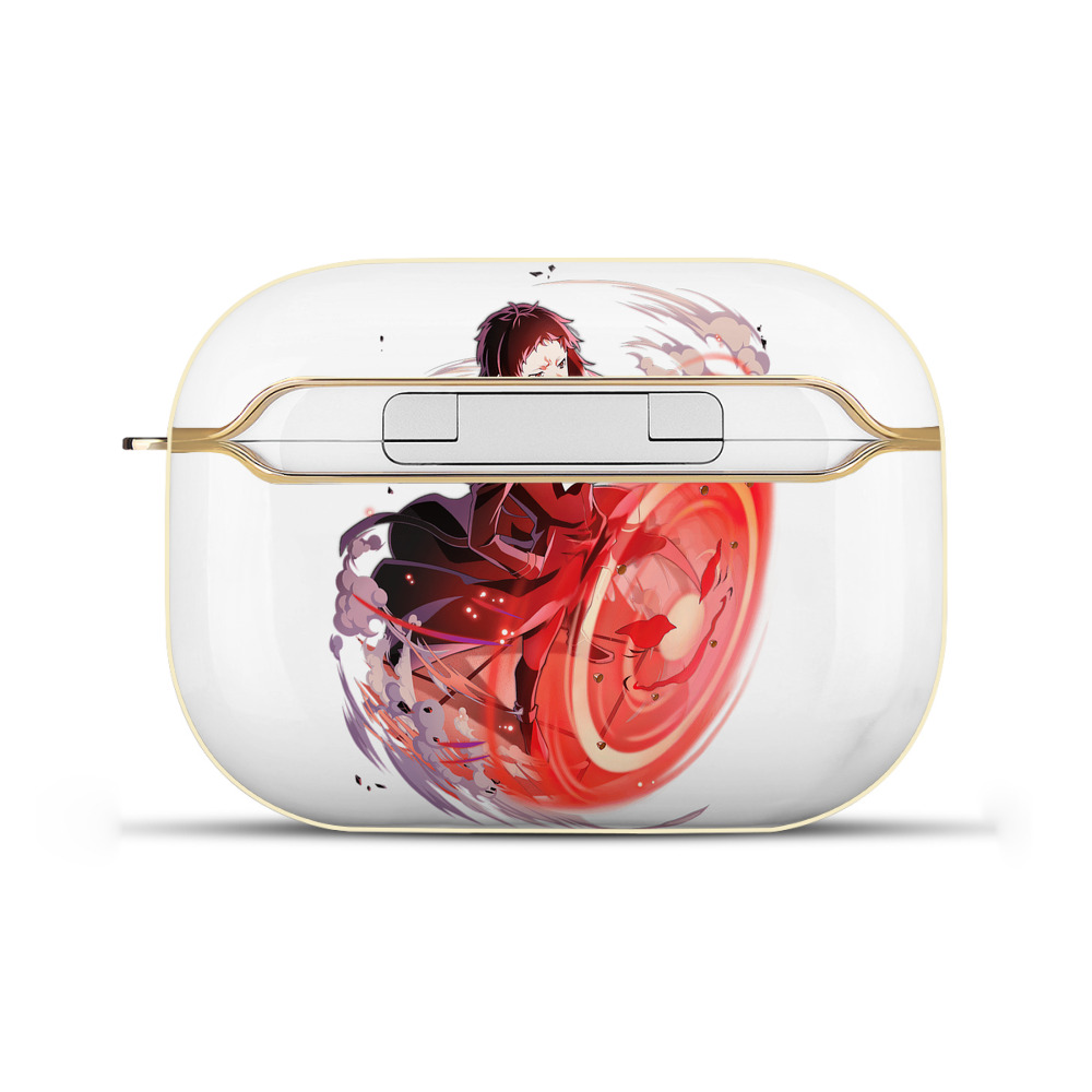 （画像用） 文豪ストレイドッグス Bungo Stray Dogs 【AirPods Pro用】ハードシェル保護ケース｜耐衝撃・防指紋・カラビナ付き商品仕様