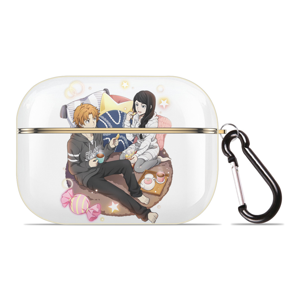 （画像用） 文豪ストレイドッグス Bungo Stray Dogs 【AirPods Pro用】ハードシェル保護ケース｜耐衝撃・防指紋・カラビナ付き商品仕様
