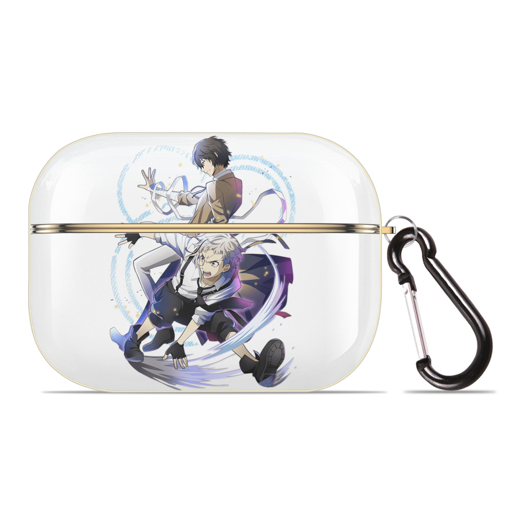（画像用） 文豪ストレイドッグス Bungo Stray Dogs 【AirPods Pro用】ハードシェル保護ケース｜耐衝撃・防指紋・カラビナ付き商品仕様