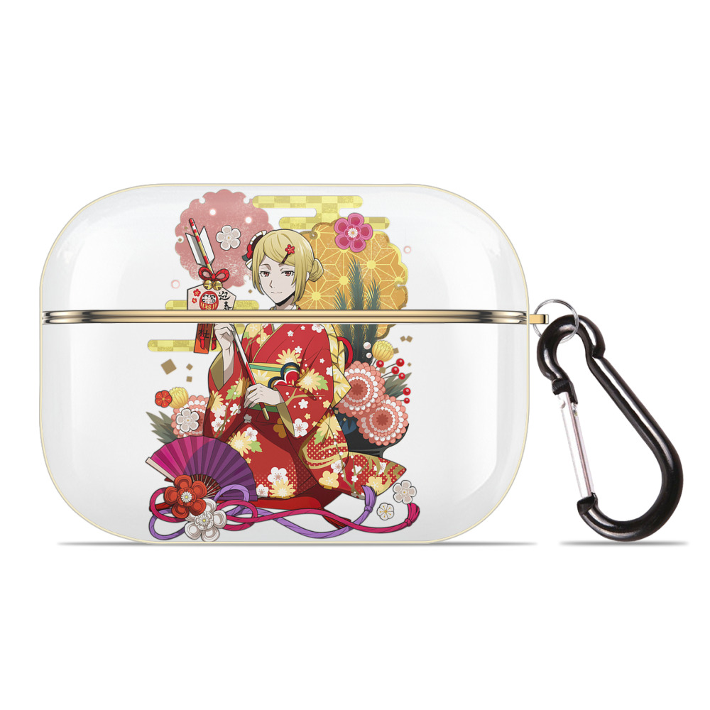 （画像用） 文豪ストレイドッグス Bungo Stray Dogs 【AirPods Pro用】ハードシェル保護ケース｜耐衝撃・防指紋・カラビナ付き商品仕様