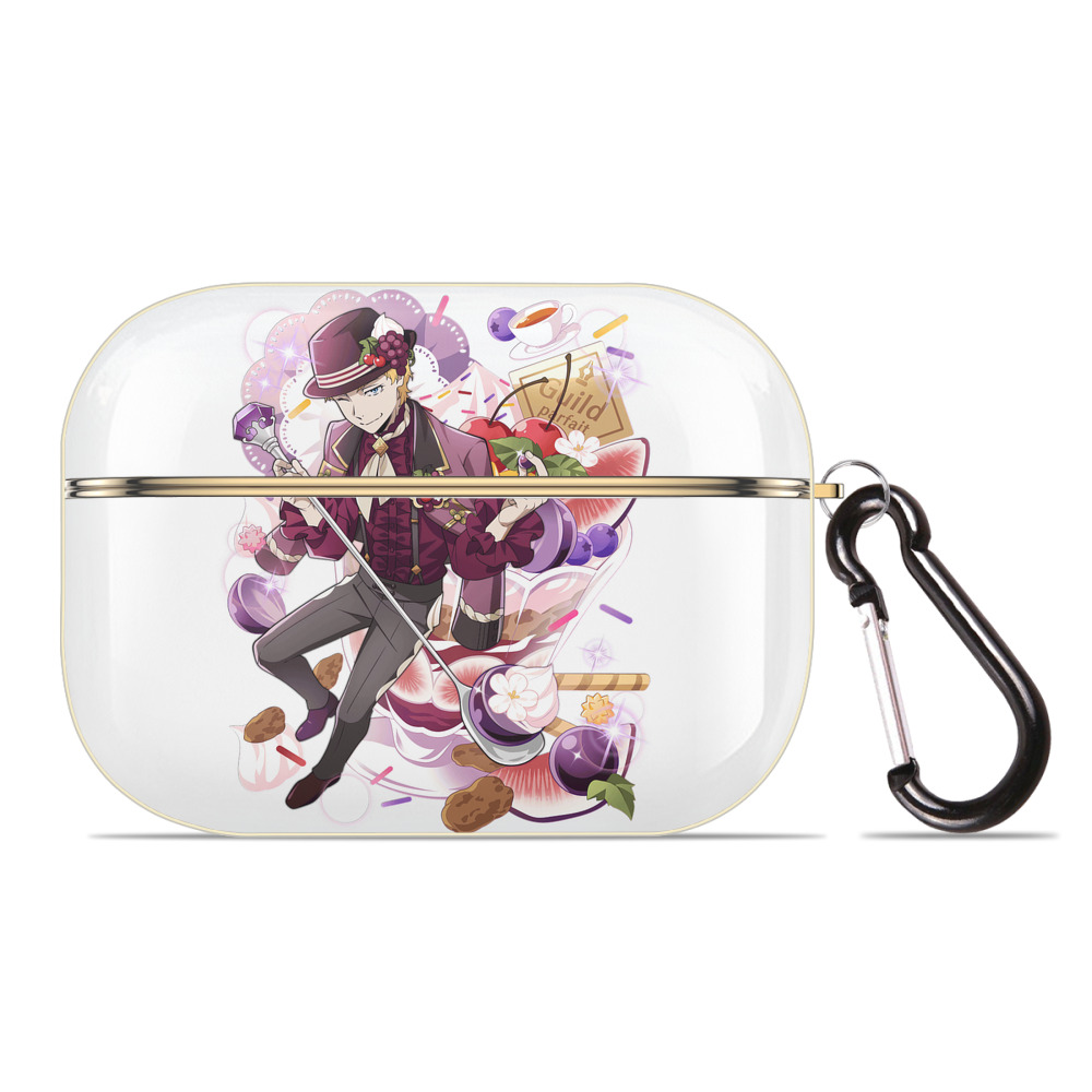 （画像用） 文豪ストレイドッグス Bungo Stray Dogs 【AirPods Pro用】ハードシェル保護ケース｜耐衝撃・防指紋・カラビナ付き商品仕様