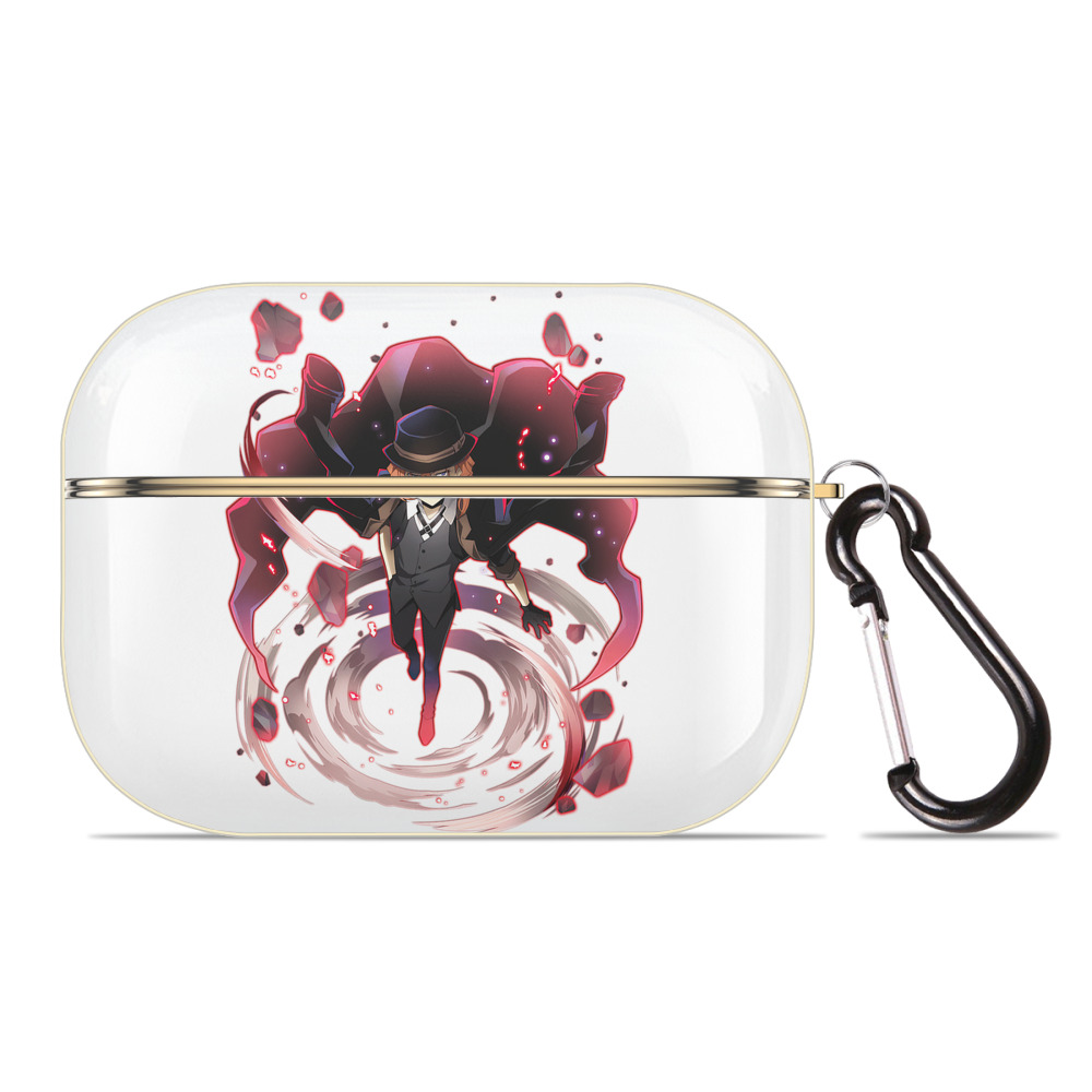 （画像用） 文豪ストレイドッグス Bungo Stray Dogs 【AirPods Pro用】ハードシェル保護ケース｜耐衝撃・防指紋・カラビナ付き商品仕様