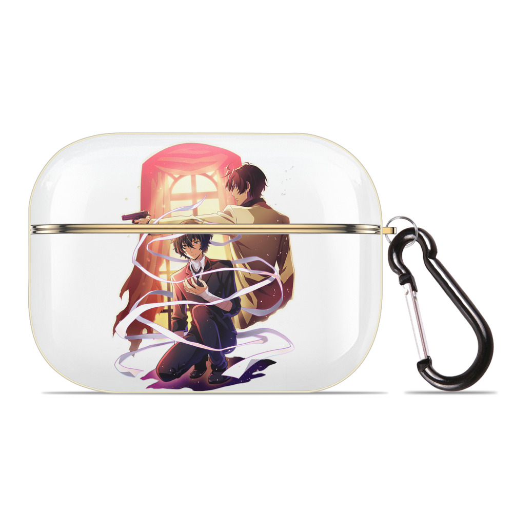 （画像用） 文豪ストレイドッグス Bungo Stray Dogs 【AirPods Pro用】ハードシェル保護ケース｜耐衝撃・防指紋・カラビナ付き商品仕様